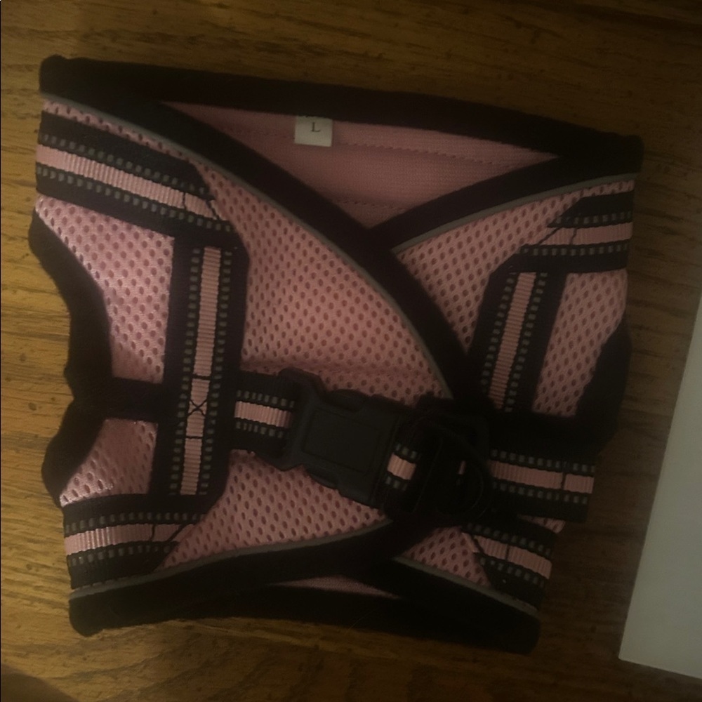 Pink Cat Harness and Leash Set - Picture 3 of 4